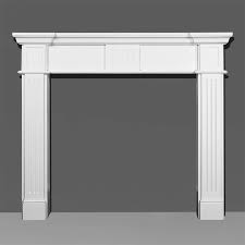 Fireplace Surround Decoration Primed White Width 50 3 4 Height 43 5 16 Request Your Free Catalog Http Form Outwat Fireplace Surrounds Orac Decor Decor