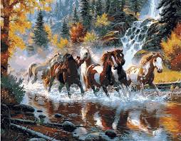 Check spelling or type a new query. Buy Needlecraft Counted Cross Stitch Kits For Adults 14 Count Animals Horses Running By The River Cross Stitch Patterns Online In Italy B08kvwghqx