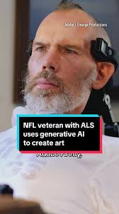 Steve Gleason: NFL Veteran Revives Art with AI Technology