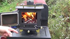 Great for pretty much any tiny application! Cubic Mini Wood Stove First Fire Youtube
