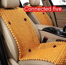 summer car wooden bead cushion cool pad plum shoulder five pure wood edging process wood edging interior accessories summer car