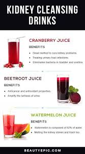5 Healthy Kidney Cleansing Drinks Healthy Detox Cleanse Cleansing Drinks Detox Juice