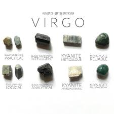 Virgo Zodiac Collection Aug 23 Sept 22 Earth Sign Etsy In 2020 Zodiac Stones Gemstone Gifts Virgo Zodiac