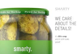 Download Pickle Jar Mockup Pickle Jars Pickles Jar