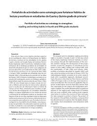Tercero de primaria o tercer grado. Pdf Portafolio De Actividades Como Estrategia Para Fortalecer Habitos De Lectura Y Escritura En Estudiantes De Cuarto Y Quinto Grado De Primaria