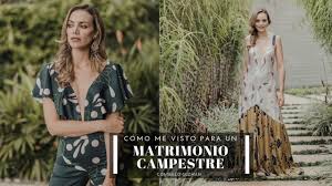 Vestidos para una boda campestre hay varios estilos de vestidos de novia que puedes elegir, pero si eres una novia que quiere vivir una boda al aire libre, bajo la luz del sol, estos vestidos son ideales para ti!. Como Me Visto Para Un Matrimonio Campestre I Consuelo Guzman Asesora De Imagen Y Personal Shopper Youtube