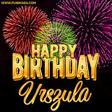 Urszula beata kasprzak, usually known simply as urszula, is a polish pop and rock singer and also a piano player and accordionist. Wishing You A Happy Birthday Urszula Best Fireworks Gif Animated Greeting Card Download On Funimada Com