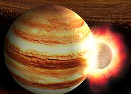 Europa, io, callisto and ganymede. A Young Jupiter Was Smacked Head On By A Massive Newborn Planet Spaceref