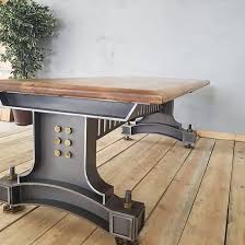 Masa Endustriyel Model Uretici Firmadan Ozel Uretim Dogal Ahsap Ve Demir Garantili Mobilya Lutfen Dikkat Masi Furniture Drafting Desk Decor