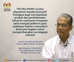 Puan helena binti masry timbalan menteri wilayah persekutuan 75. Informasi Wilayah Ø¯Ø± ØªÙˆÛŒÛŒØªØ± Perasmian Putra Point Pusat Niaga Komuniti Putrajaya 14 Februari 2019 Dr Shahruddin Md Salleh Shwp2019 Sayangiwilayahku Https T Co Moilvmqpma