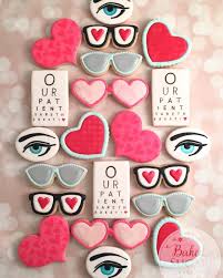 Heaton Eye Associates Of Tyler Tx Is Awesome Baked Sugar Bakery With Images Sugar Cookies Decorated Valentine Cookies Nurse Cookies
