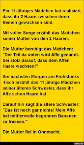 ein 11 jahriges madchen hat realisiert dass ihr 2 haare zwischen lustige bilder spruche witze echt lustig witze spruche lange witze lustige spruche