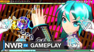 Hatsune Miku Project Diva Megamix Off Screen Gameplay Hatsune Miku Project Diva Project Diva Hatsune Miku