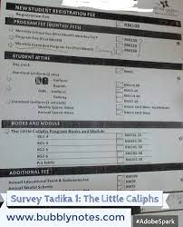 This love & laugh childcare program develop children potential to the next level starting from early 2 months old to 4 years old. Survey Tadika 1 The Little Caliphs Bubblynotes Malaysia Parenting Lifestyle Blog