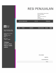 Bukti penerimaan sudah terima dari : Tanda Terima Office Com
