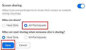 How to enable screen share mode on iphone. Zoom Enabling Screen Sharing For Participants Information Technology University Of Pittsburgh