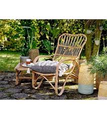 Natural Rattan Lounge Chair Is The Perfect Summer Staple Shopthelook Ad Vintage Boho Mode Rattan Lounge Chair Lounge Chair Design Balcony Table And Chairs