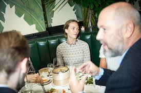 Rachel Lehmann, Gilbert & George, Lisa Phillips, Mario Palumbo at Lehmann  Maupin celebrates Gilbert & George's 50th Anniversary and THE BEARD  PICTURES