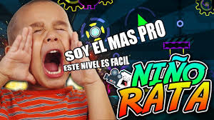 ¡EL NIÑO RATA MAS LOCO DE GEOMETRY DASH!