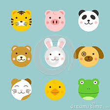 Image Result For Simple Circle Animal Faces Easy Animal Drawings Animal Faces Easy Drawings