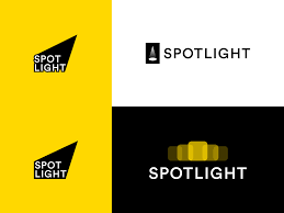 Spotlight Logo Drafts Lighting Logo Spotlight Theatre Logo