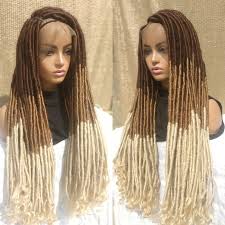 More than 89 soft dreadlocks at pleasant prices up to 21 usd fast and free worldwide shipping! Ombre Goddess Locs Soft Locs Lace Wig By Deejaworld Wigs Afrikrea