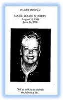 Peter's, contact maria at brockmeier@verizon.net. Marie Mcconnon Sharkey Deceased Belleville Nj New Jersey