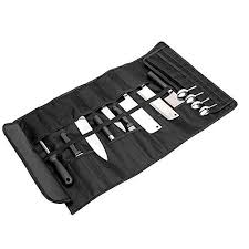 Qees Chef S Knife Roll 27 Slots Knife Bag With Handle Durable Oxford Cloth Knife Cutlery Set Storage Case Travel Tool Rol Knife Bag Knife Roll Knife Storage