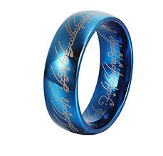 Perfect wedding shoes custom wedding rings wedding rings engagement mens wedding bands blue wedding rings rings for men titanium wedding rings rings wedding ring diamond band. Blue Tungsten Rings For Men Women Wedding Bands Polished Shiny Comfort Fit Ring