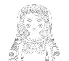 2) click on the coloring page image in the bottom half of the screen to make that frame active. Aboriginal Australian Matryoshka Coloring Sheet Printable File Etsy