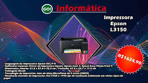 Home epson epson ecotank l3150 driver download (wireless printer). Go Informatica Home Facebook