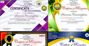 There are many designs available. Award Certificates Editable And Free To Download Deped Click