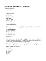 Contoh soal unsur pembangunan puisi. 09 Desyana Majas