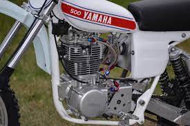 Hl500 Yamaha 2014 Replica Yamaha Old School Motorcycles White Bike