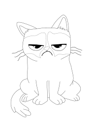 If your child loves interacting. Grumpy Cat Coloring Pages 2 Free Coloring Sheets 2020 Cat Coloring Page Coloring Pages Grumpy Cat