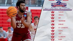 Vassar tabbed preseason favorite in Liberty League Men's Basketball