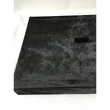 Maybe you would like to learn more about one of these? Italian Black Hide Box By B Home Interiors Giobagnara Chairish