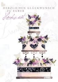 Mögen all eure wünsche in erfüllung. Hochzeit Karte Swarovski Elements Grusskarte Gluckwunsch Torte 17x12cm Popshot