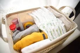 赤ちゃんグッズの収納は 抱っこしながら片手でとれる が正解 たまひよ 赤ちゃん 収納 収納 ベビー服 収納