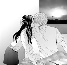 Anime Couple Pictures Black And White Pin On A N I M E