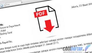 Menulis surat lamaran kerja via kpinchbeck.com. Contoh Lamaran Kerja Via Email Pdf Yang Baik Dan Benar