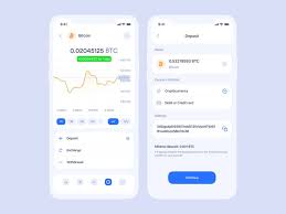 Cryptocurrency Ios App Deposit In 2021 App Ios App Mobile App Design