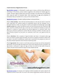 This typically includes a pai for the egg donor, a. Ppt A Quick Overview Of Egg Donation Process Powerpoint Presentation Id 7695826