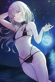 Nazuna in her bikini (by 一条一也)[Yofukashi no Uta]