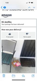 Got to love delivery, to the wrong house. If this is your porch and you  received my items, will you let me know and I can pick them up? Thanks!