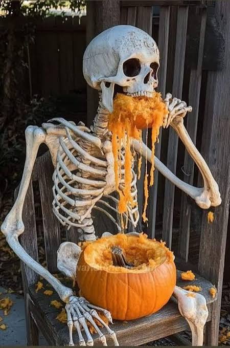 Search.app | Halloween yard display, Halloween outdoor skeleton display,  Scary halloween