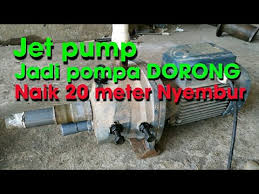 Pada kesempatan kali ini saya akan berbagi beberapa cara memasangan pompa air yang benar bagi sobat yang berencana memasang pompa air dirumah sendiri tanpa menggunakan jasa pemasangan pompa air atau tukang ledeng. Lebih Kencang Jet Pump Jadi Pompa Dorong Youtube
