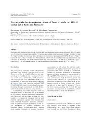 We did not find results for: Pdf Taxane Production In Suspension Culture Of Taxus Media Var Hicksii Carried Out In Flasks And Bioreactor Katarzyna Syklowska Academia Edu