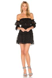 Revolve Black Lace Mini Dress Off Shoulder Lace Dress Mini Dress