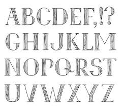 Artmamky, viete mi poradiť stránku, na ktorej by som našla ozdobné typy písma? Latin Hipsters Alphabet Grunge Line Pencil Drawing Decorative Sketch Font Clipart Image